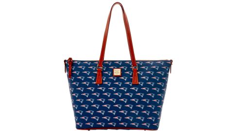 For the fashion-forward tailgater, <a href="http://www.dooney.com/nfl/" target="_blank" target="_blank">Dooney & Bourke's line of NFL handbags</a> are stylish and functional.