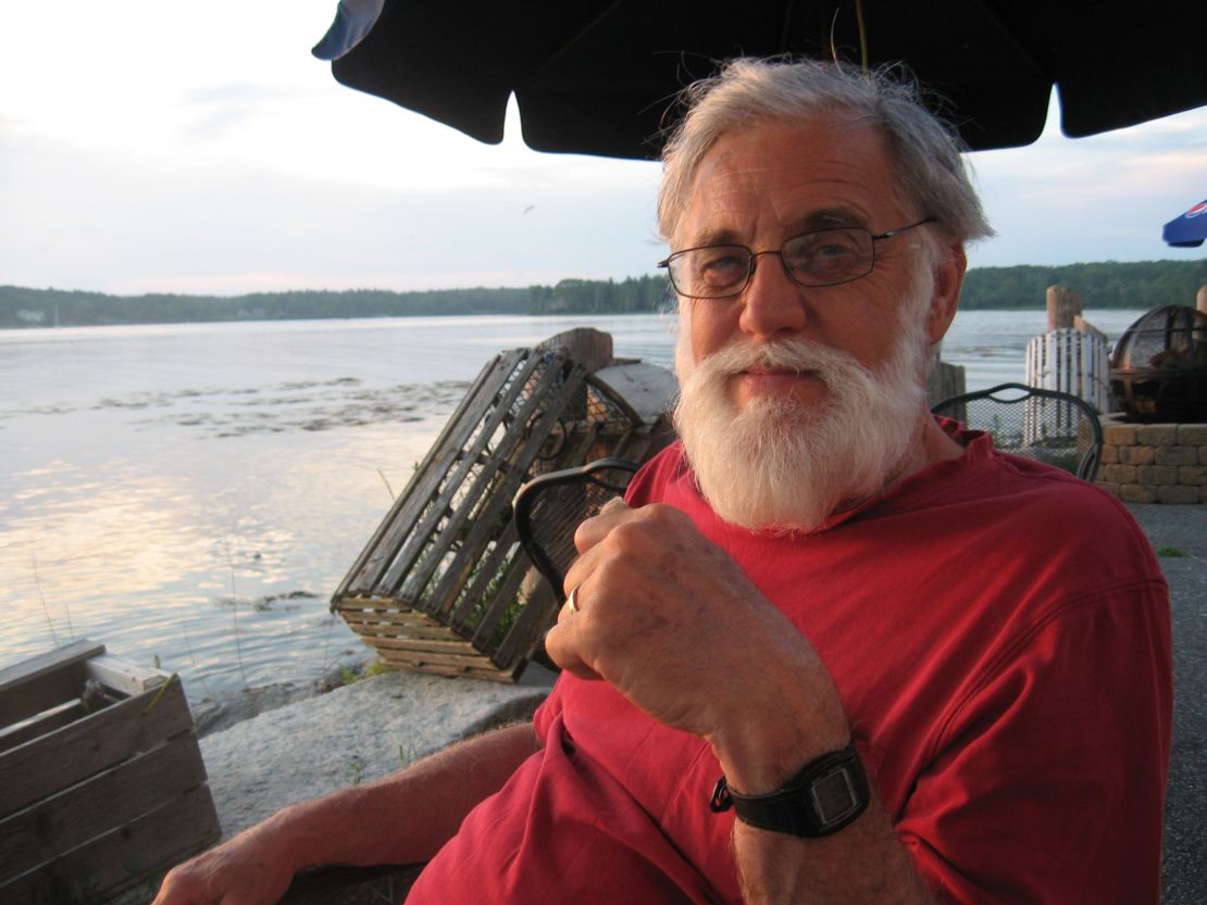 Paul Overby in Maine in 2013