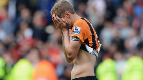 Michael Dawson's Hull team was relegated from the EPL in the 2014-15 season.