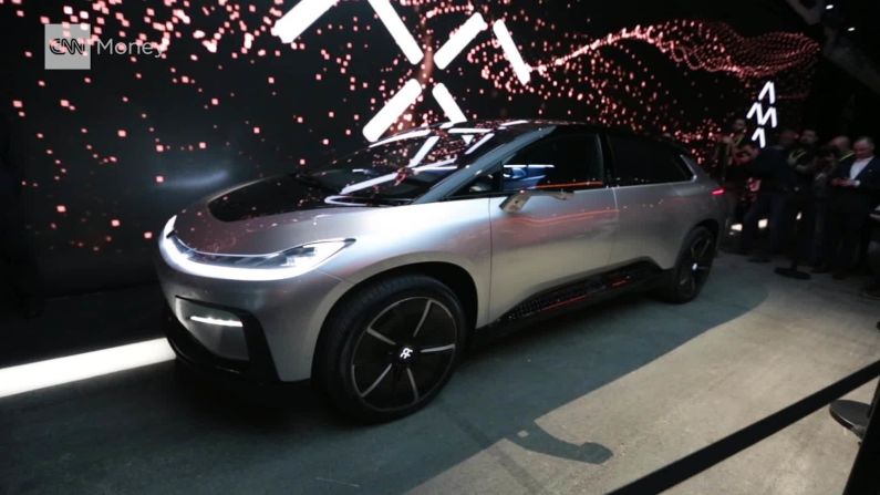 CNN's Supercharged show was given a tour of the all-electric car by its chief designer Richard Kim and an exclusive peak at the interior. <br /><br /><a href="https://www.trupilariante.com/videos/tv/2017/01/23/faraday-future-exclusive-backseat.cnn">Watch: Inside the FF91 </a>