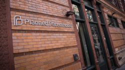 A Planned Parenthood office is seen on November 30, 2015 in New York City.  