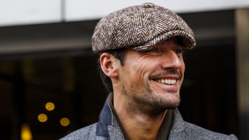 LONDON, ENGLAND - JANUARY 09:  David Gandy attends the E.Tautz show during The London Collections Men AW16 at 180 The Strand on January 9, 2016 in London, England.  (Photo by Tristan Fewings/Getty Images)
