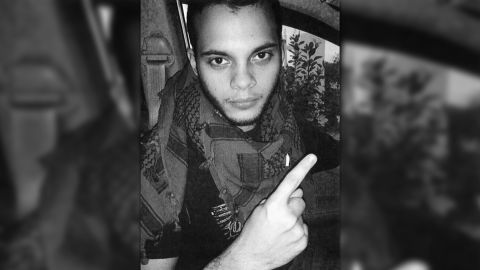 Esteban Santiago, 26, is in federal custody in Florida.
