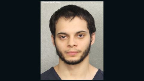 Suspect Esteban Santiago is being held in federal custody in Florida.