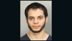 Booking shot of Fort Lauderdale airport suspect 