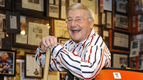 Charlie Brotman has been an announcer at presidential inaugurations since 1957.