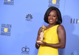 Actress Viola Davis, winner of Best Supporting Actress in a Motion Picture for 'Fences.' 