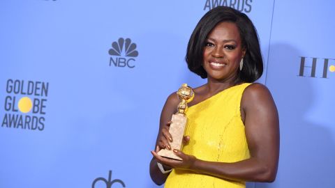 Actress Viola Davis, winner of Best Supporting Actress in a Motion Picture for 'Fences.' 
