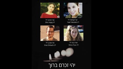 Photo of victims from today's attack in Jerusalem. 
