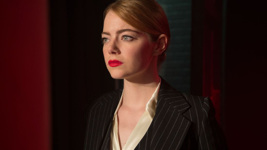 <strong>Best actress in a motion picture -- musical or comedy: </strong>Emma Stone, "La La Land"