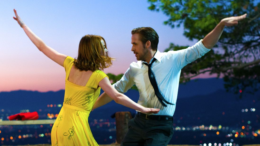 <strong>Best motion picture -- musical or comedy: </strong>"La La Land"