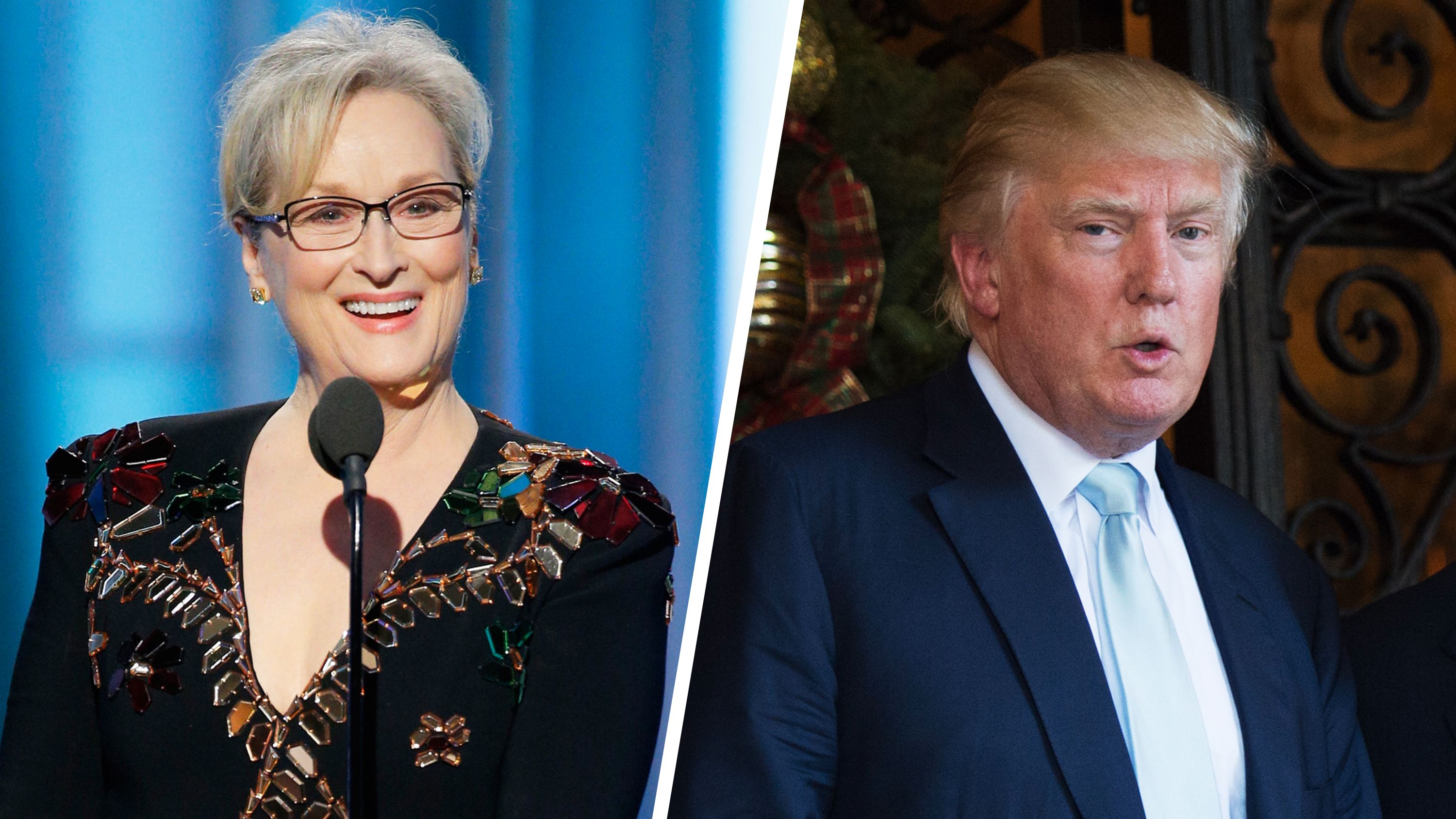 Trump fires back at Meryl Streep after speech