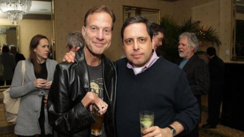 Reporter Serge Kovaleski, left, in New York City in 2010.