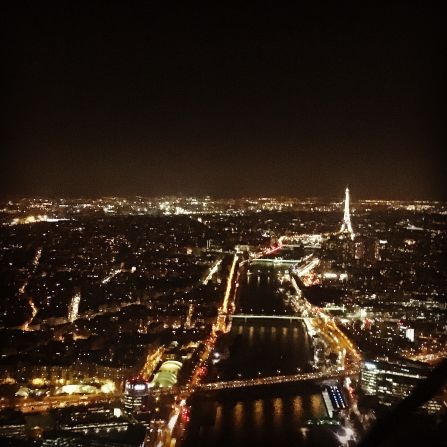 The British driver's picture holds special memories. Palmer writes: "Stunning night view of Paris, the night before being presented as a Renault Sport Formula One Team driver for the first time." 