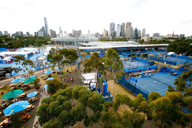 Unlike the other three majors, the Australian Open venue is a short walk from downtown Melbourne and its charms. 