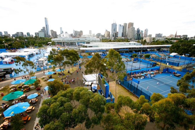Unlike the other three majors, the Australian Open venue is a short walk from downtown Melbourne and its charms.