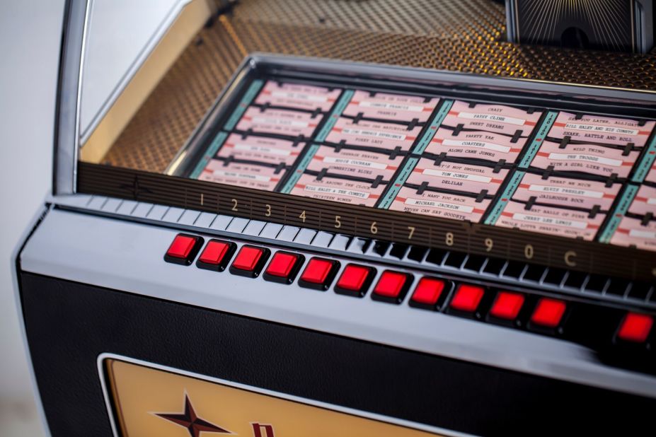 Each jukebox will contain 70 records, including A and B-sides. Prices start at £8,000 ($9,990). 