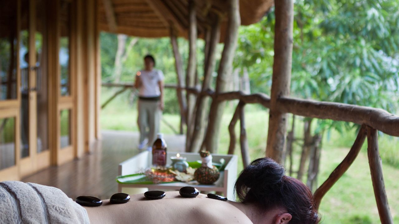 <strong>A spa in South Africa:</strong> The Karkloof Safari Spa has all the trappings of the usual luxury safari lodge, but also offers 11 different spa treatments per day.