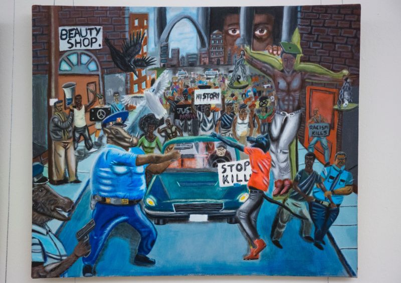 Controversial Painting To Be Removed From Capitol CNN Politics   170109173622 Cbc Painting Capitol Hill 