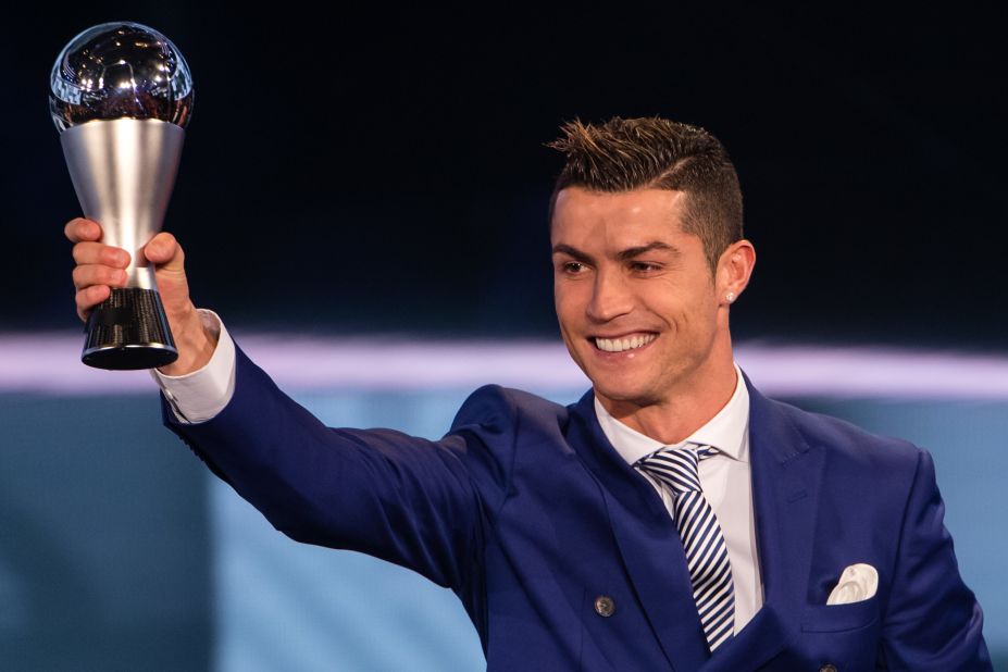Cristiano Ronaldo won "The Best FIFA Men's Player Award" for 2016.  