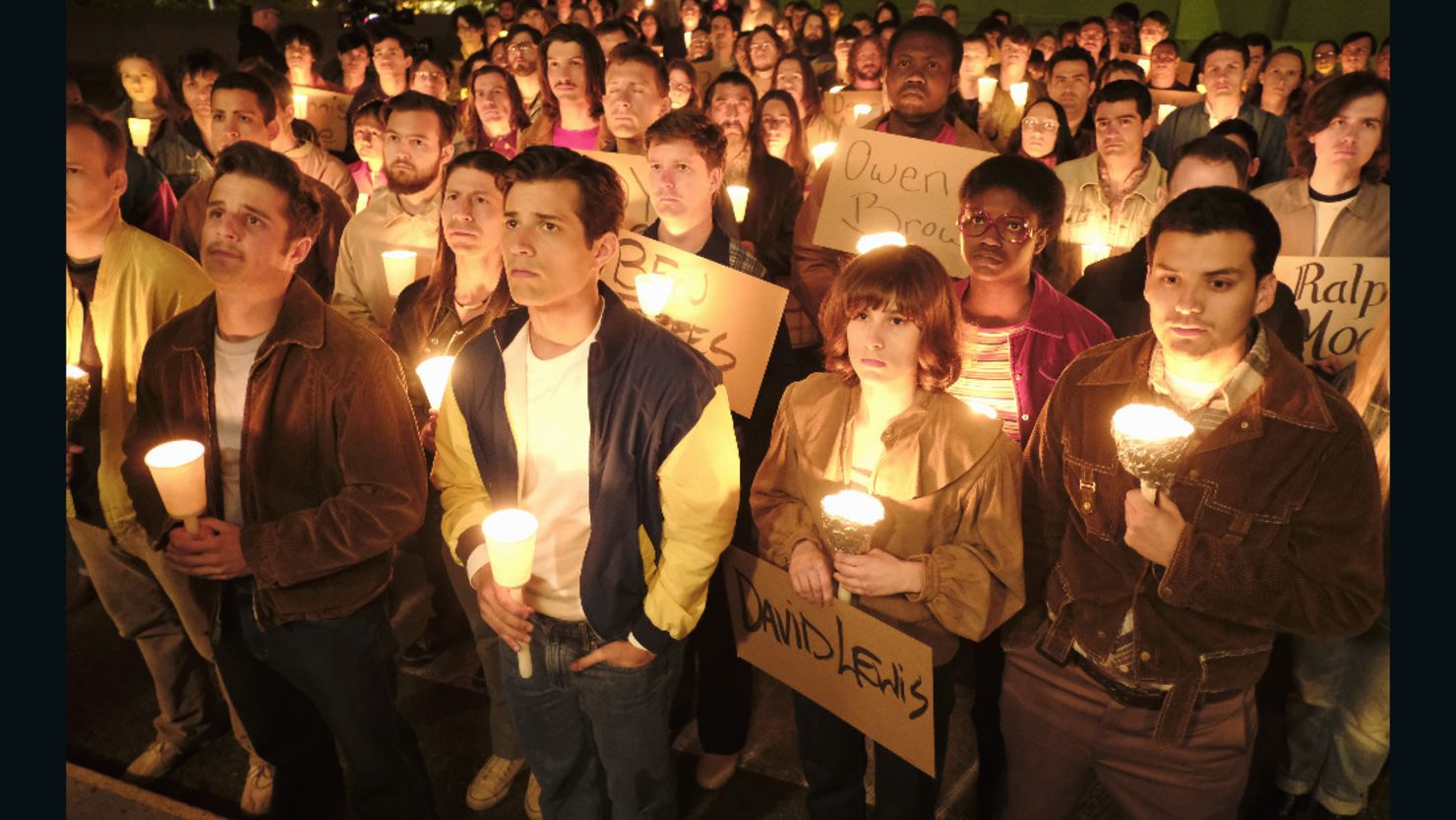 A photo from "When We Rise," Academy Award winning screenwriter Dustin Lance Black's new miniseries for ABC. 