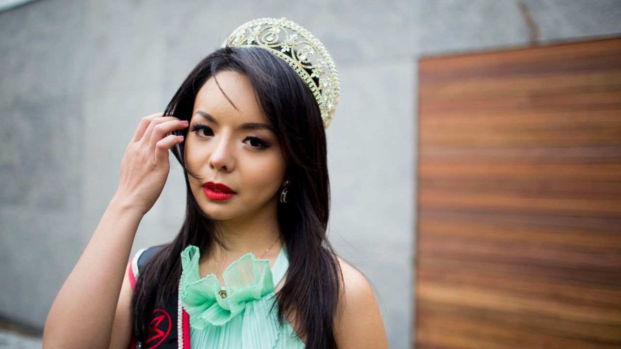 Anastasia Lin is barred from entering China and has been blocked from speaking out in the US. 