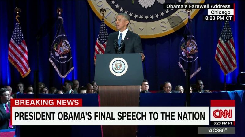 President Obama Farewell Address: Full Text, Video | CNN Politics