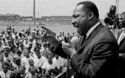 The Rev. Martin Luther King Jr. shared a belief in "prophetic spirituality" and a fondness for Jackie Robinson with Howard Thurman.