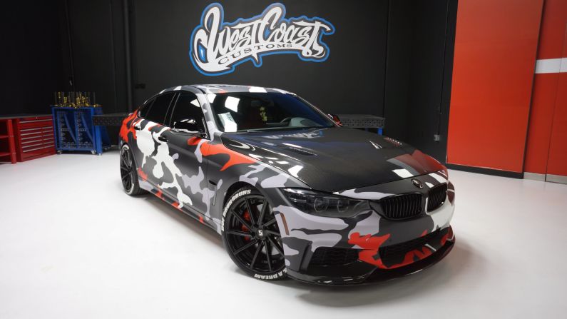 This BMW 4 Series Gran Coupe was customized for Yousef Erakat, the face of the popular fouseyTUBE YouTube channel. 