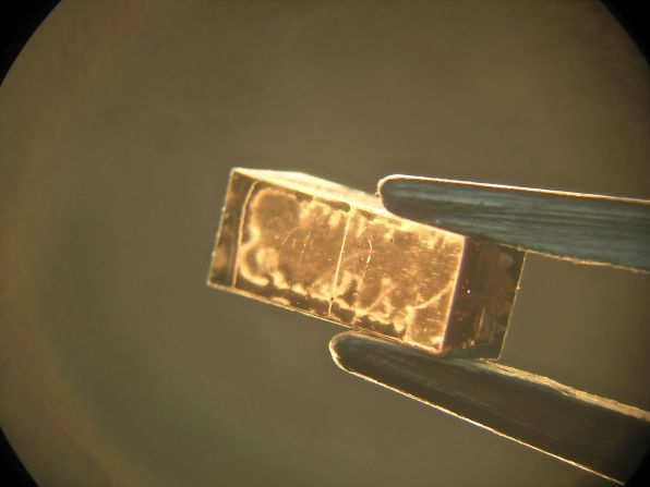 Lab-grown diamonds are made from slithers of carbon material known as seeds. 