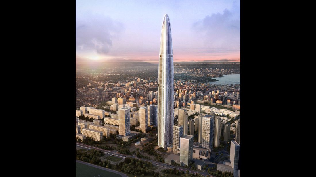 China-based Greenland Group is developing five of the 100 tallest towers currently under construction, including the leader of the pack racing toward a 636-meter summit. Unless Jeddah Tower mounts a miraculous late surge, Wuhan Greenland will edge out Shanghai Tower for World #2 when it tops out next year.Completion: 2018
