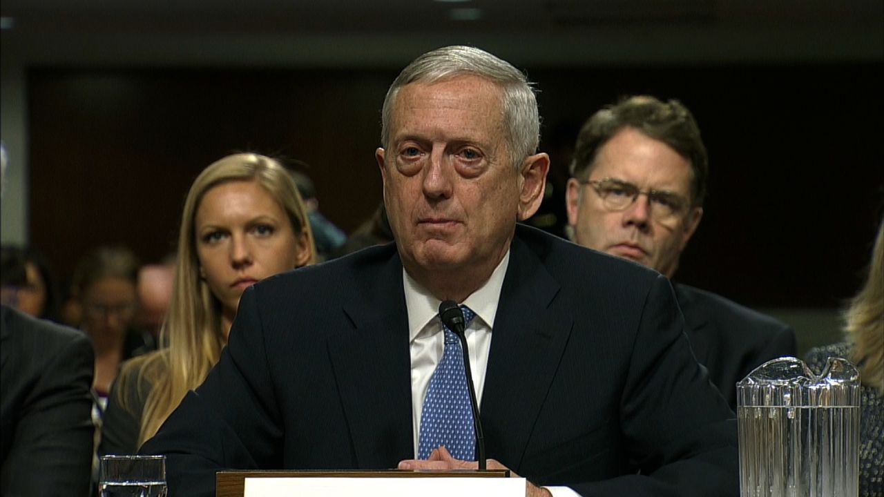 mattis confirmation hearing 2