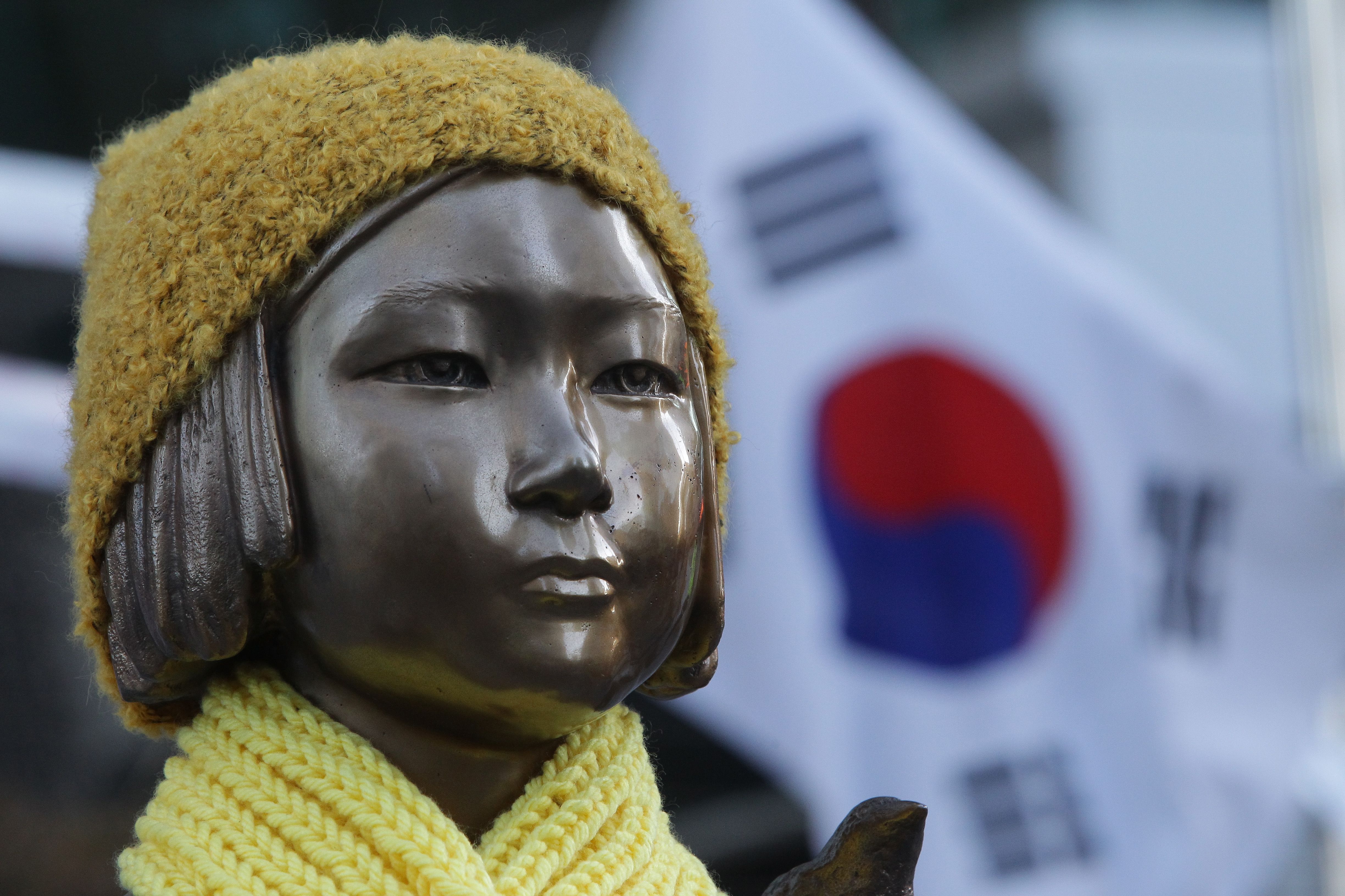 4896px x 3264px - Comfort women: How the statue of a young girl caused a diplomatic incident  | CNN