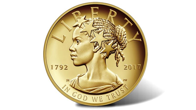 For the first time ever a black Lady Liberty on a coin CNN