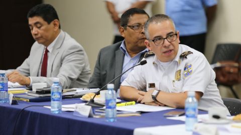 The number of murders declined last month, Howard Augusto Cotto says.