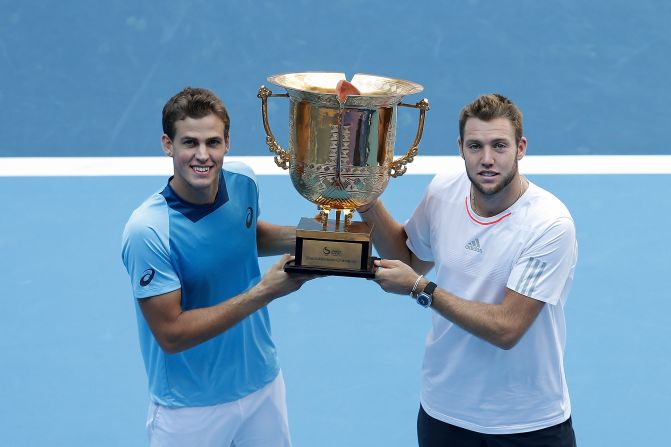 With Pospisil at his side, he also picked up the 2015 China Open trophy -- one of eight career doubles titles.