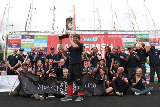 He had previously been honored by the Clipper Race after a dramatic mid-ocean rescue in which he battled for two hours to free a stricken crew member.