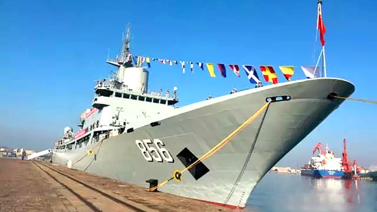The CNS Kaiyangxing or Mizar went into service earlier this week in the eastern port city of Qingdao.