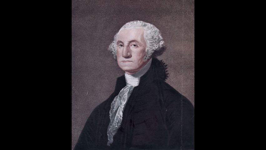 circa 1790: George Washington, the 1st President of the United States of America. Original Publication: From the engraving by W Nutter, after CG Stuart. (Photo by Hulton Archive/Getty Images)
