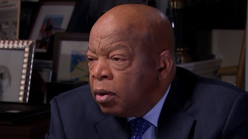 Donald Trump Rips All Talk No Action Civil Rights Icon John Lewis Cnn Politics