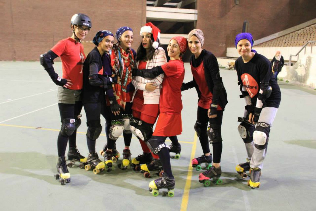 "The CaiRollers specifically came into being at a time when things were really changing in Egypt and we definitely felt like we were in some small way a part of history," says Susan Nour, one of CaiRoller's founding players. Their first games were held after the revolution that brought down Mubarak's rule of almost 30 years. 