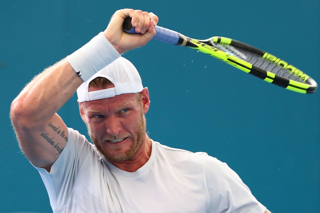 Men are subject to abuse, too. Big-serving Australian Sam Groth said last December that his family and girlfriend receive death threats after some matches.