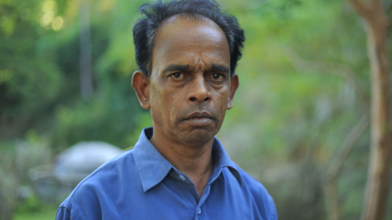 Hamid Hossain's son was detained by the Myanmar army.