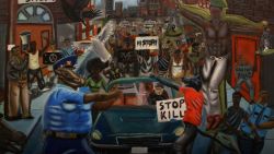 Controversial Ferguson Painting Capitol 2