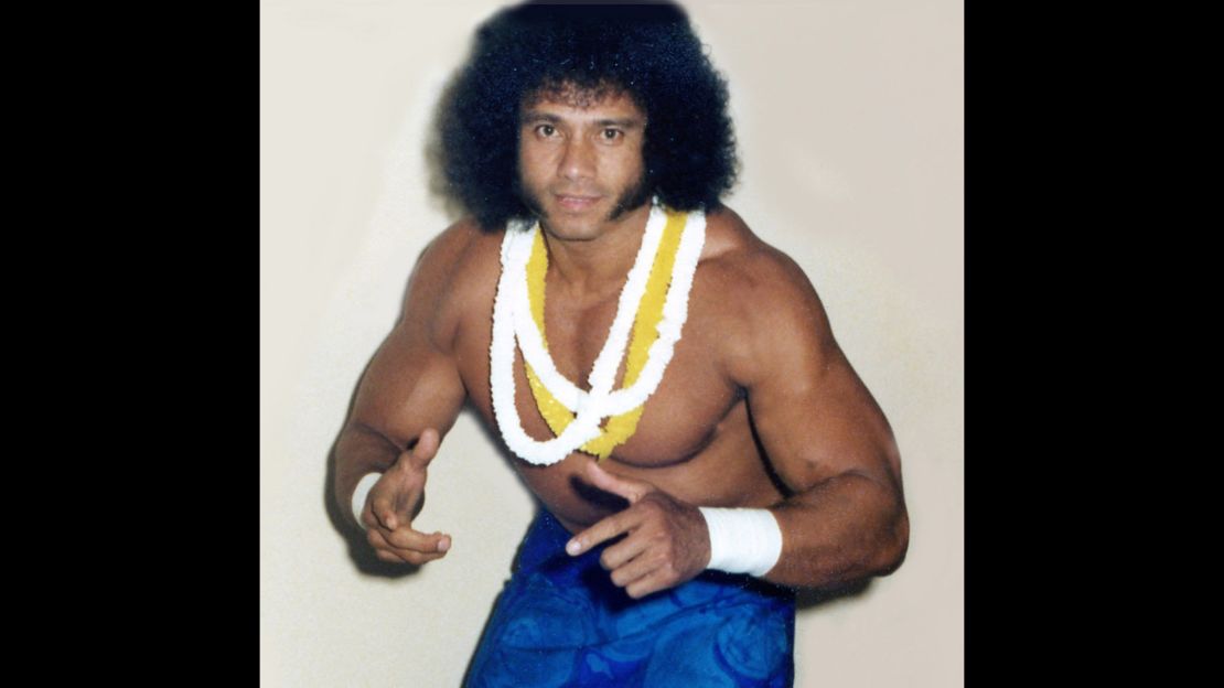 Jimmy "Superfly" Snuka during his heyday as a wrester. 