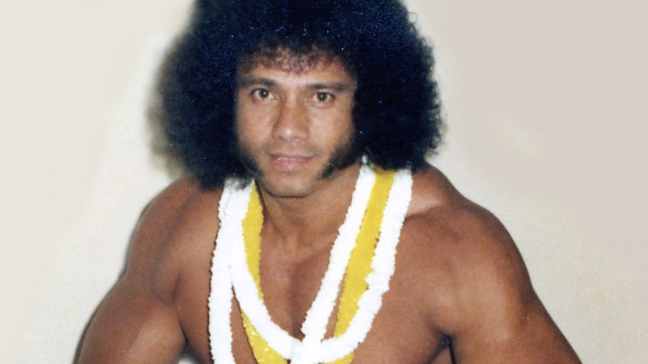 Jimmy "Superfly" Snuka during his heyday as a wrester. 