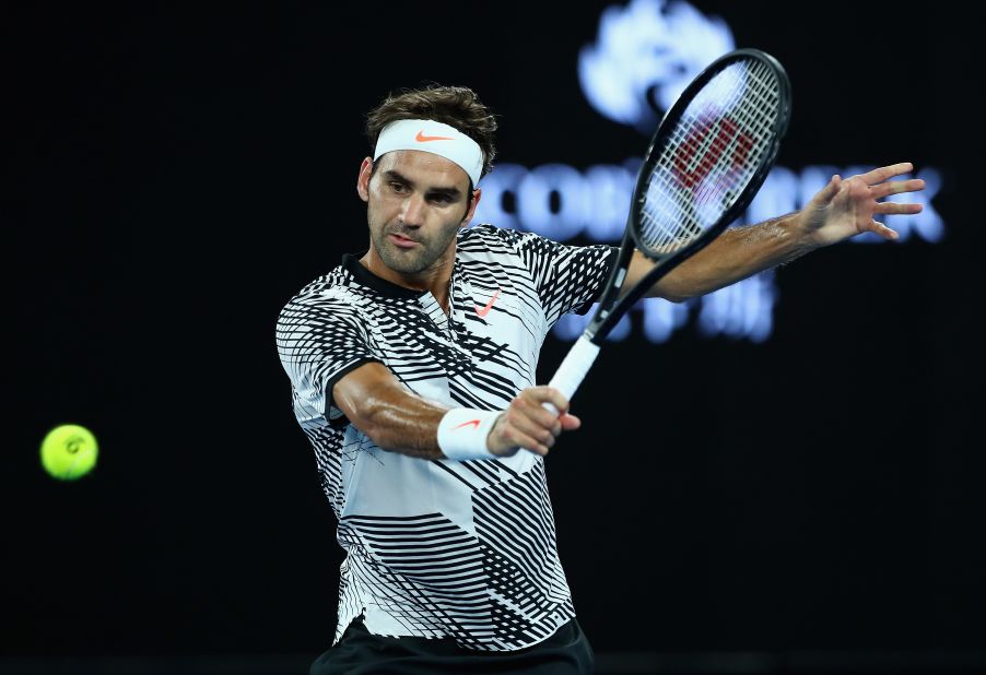 The Australian Open got underway Monday. The day also marked Roger Federer's first official match since Wimbledon in July following his recovery from injury.