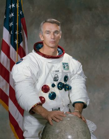 <a href="index.php?page=&url=http%3A%2F%2Fwww.cnn.com%2F2017%2F01%2F16%2Fus%2Feugene-cernan-dies%2Findex.html">Eugene A. Cernan,</a> the last astronaut to leave his footprints on the surface of the moon, died January 16, NASA said. He was 82.