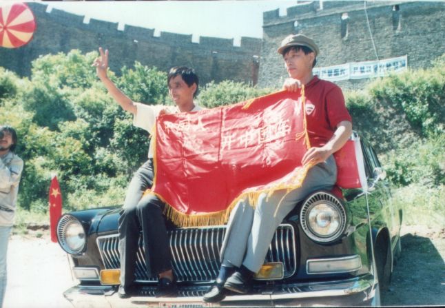 Luo was the only Chinese driver to take part in the Louis Vuitton Classic China Run rally. 