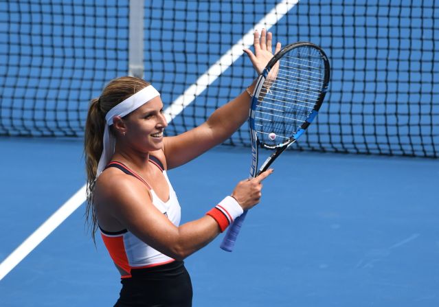 A finalist from 2014, Dominika Cibulkova beat Denisa Allertova of the Czech Republic 7-5 6-2.